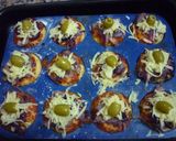 Foto del paso 6 de la receta: Muffins de pizzetas rellenas
