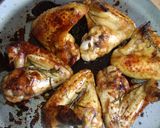 Foto del paso 7 de la receta: Alitas de pollo lacadas con pimientos de Padrón