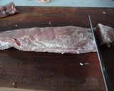 Foto del paso 1 de la receta: Solomillo con bacón y queso