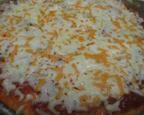 Foto del paso 9 de la receta: Pizza de orégano con cuatro quesos
