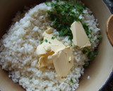Foto del paso 2 de la receta: Pastel de arroz al horno con huevos y gorgonzola