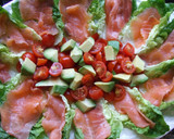 Foto del paso 7 de la receta: Barquitas light de salmón, huevas y crema