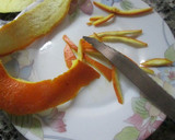 Foto del paso 1 de la receta: Mermelada de naranja con almíbar de fresas