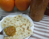 Foto del paso 6 de la receta: Mermelada de naranja con almíbar de fresas