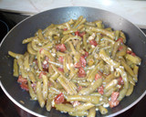 Foto del paso 2 de la receta: Revuelto de judías verdes con chorizo