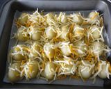 Foto del paso 6 de la receta: Galets rellenos de bacalao con crema de marisco