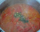 Foto del paso 6 de la receta: Huevos duros con guisantes y pimientos