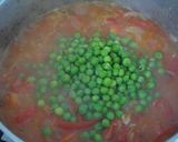 Foto del paso 7 de la receta: Huevos duros con guisantes y pimientos