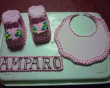Foto del paso 1 de la receta: Torta bautismo Amparo