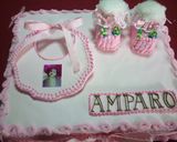 Foto del paso 12 de la receta: Torta bautismo Amparo
