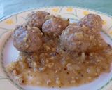 Foto del paso 7 de la receta: Albóndigas con salsa de almendras fritas