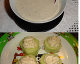 Foto del paso 4 de la receta: Tubos de pepino rellenos de paté de champiñones