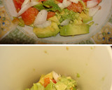 Foto del paso 4 de la receta: Cucharitas de guacamole y langostino