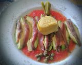 Foto del paso 4 de la receta: Aguacate con anchoas y tomate natural