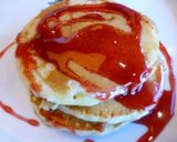 Foto del paso 6 de la receta: Tortitas con sirope de fresa