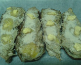 Foto del paso 4 de la receta: Berenjenas rellenas de pollo y caldo de cocido