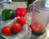 Foto del paso 1 de la receta: Sopa fría de tomate