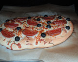 Foto del paso 12 de la receta: Focaccia de kumato y aceitunas negras