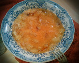 Foto del paso 4 de la receta: Tortilla de patatas con bacón y su jugo por encima