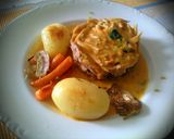 Foto del paso 8 de la receta: Pastel de pollo al chilindrón en su salsa