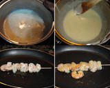 Foto del paso 4 de la receta: Brocheta de bacalao y gambas con salsa de queso