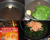 Foto del paso 1 de la receta: Tortilla de espinacas y rallado de mar