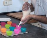 Foto del paso 5 de la receta: Financiers de frambuesa