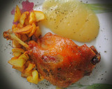 Foto del paso 4 de la receta: Confit de pato con compota de manzana