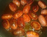 Foto del paso 1 de la receta: Chorizos picantes en salsa de sidra