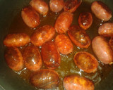 Foto del paso 1 de la receta: Chorizos picantes en salsa de sidra