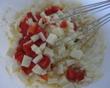 Foto del paso 4 de la receta: Muffins de provolone y tomate