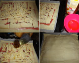 Foto del paso 4 de la receta: Jamón serrano con queso curado y miel en hojaldre