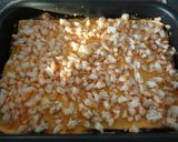 Foto del paso 5 de la receta: Pastel de buey de mar y langostinos