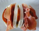 Foto del paso 3 de la receta: Mozzarella rellena de jamón y tomate