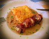 Foto del paso 7 de la receta: Rollitos de ternera rellenos y envueltos en bacon