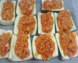 Foto del paso 2 de la receta: Calabacines rellenos con fritada de verduras y carne picada