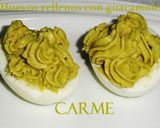 Foto del paso 6 de la receta: Huevos cocidos rellenos de guacamole