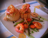 Foto del paso 4 de la receta: Volovanes rellenos de crema de aguacate con langostinos