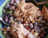 Foto del paso 6 de la receta: Ensalada de judías moradas frescas