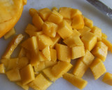 Foto del paso 2 de la receta: Mango fresco con helado nieve