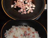 Foto del paso 2 de la receta: Arroz con beicon y salsa mayonesa