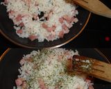 Foto del paso 3 de la receta: Arroz con beicon y salsa mayonesa