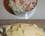 Foto del paso 5 de la receta: Arroz con beicon y salsa mayonesa