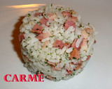 Foto del paso 6 de la receta: Arroz con beicon y salsa mayonesa