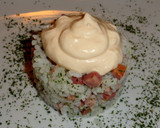 Foto del paso 7 de la receta: Arroz con beicon y salsa mayonesa