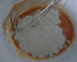 Foto del paso 2 de la receta: Crepes de salmorejo rellenos de jamón