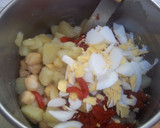 Foto del paso 4 de la receta: Garbanzos y mariscos en molde