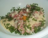 Foto del paso 4 de la receta: Pimientos verdes alargados, rellenos y con salsa