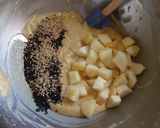 Foto del paso 4 de la receta: Magdalenas de pera y sésamo para el té