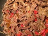 Carne asada marinada
